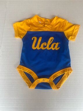 Rivalry Threads Baby Tee in Blue & Gold